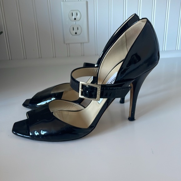 Jimmy Choo Patent Leather 'Lumiere' d'Orsay Pumps size 38 - Picture 5 of 5